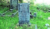 Memorial on family grave.
