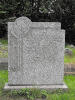 Unreadable inscription on grave
