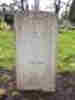 Charles Cook's headstone
