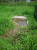 Reverse view of his grave