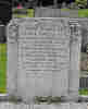 Inscription on headstone