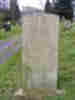 Alfred Kendall's headstone