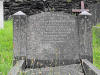 Inscription on headstone