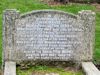 Family headstone