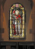 Stained glass window memorial to Freke Prothero