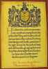 Honoury scroll