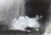 HMS Partridge exploding